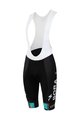 LE COL Cycling bib shorts - BORA HANSGROHE 2022 - black/green