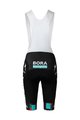 LE COL Cycling bib shorts - BORA HANSGROHE 2022 - black/green