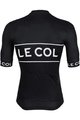 LE COL Cycling short sleeve jersey - SPORT LOGO - black/white