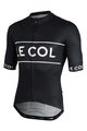 LE COL Cycling short sleeve jersey - SPORT LOGO - black/white