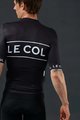 LE COL Cycling short sleeve jersey - SPORT LOGO - black/white