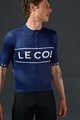 LE COL Cycling short sleeve jersey - SPORT LOGO - white/blue