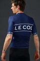 LE COL Cycling short sleeve jersey - SPORT LOGO - white/blue