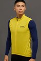 LE COL Cycling gilet - SPORT GILET II - yellow