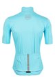 LE COL Cycling short sleeve jersey - PRO RAIN - light blue