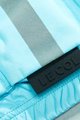 LE COL Cycling short sleeve jersey - PRO RAIN - light blue