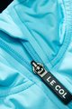 LE COL Cycling short sleeve jersey - PRO RAIN - light blue