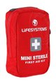 LIFESYSTEMS first aid kit - MINI STERILE FIRST AID KIT - red