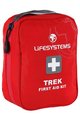 LIFESYSTEMS first aid kit - TREK FIRST AID KIT - red