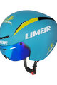 LIMAR Cycling helmet - SPEED KING - yellow/light blue