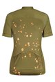MALOJA Cycling short sleeve jersey - TRECIMEM. 1/2 LADY - green