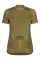 MALOJA Cycling short sleeve jersey - GANESM. 1/2 LADY - green