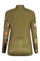 MALOJA Cycling summer long sleeve jersey - GANESM. 1/1 LADY - green