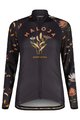 MALOJA Cycling summer long sleeve jersey - GANESM. 1/1 LADY - black