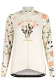 MALOJA Cycling summer long sleeve jersey - GANESM. 1/1 LADY - beige