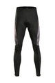 MONTON Cycling long trousers withot bib - DAWN SUMMER - black/grey