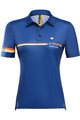 MONTON Cycling short sleeve t-shirt - HOT WIND LADY - blue