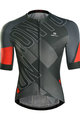 MONTON Cycling short sleeve jersey - EDGE - black/red