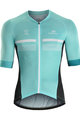 MONTON Cycling short sleeve jersey - PERSEVERANCE - turquoise
