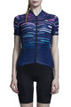MONTON Cycling short sleeve jersey - PHANTOM LADY - blue