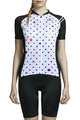 MONTON Cycling short sleeve jersey - LOLLIPOP LADY - white/black