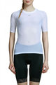 MONTON Cycling short sleeve t-shirt - BRIMLESS LADY - white