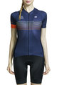 MONTON Cycling short sleeve jersey - SEA LIGHT LADY - blue