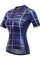 MONTON Cycling short sleeve jersey - DREAM WEAVER LADY - blue
