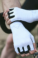 MONTON Cycling fingerless gloves - COBRAND - white