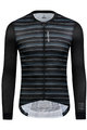 MONTON Cycling summer long sleeve jersey - SANGER SUMMER - black