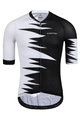 MONTON Cycling short sleeve jersey - ROAR - white/black