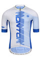 MONTON Cycling short sleeve jersey - FORMULA - blue/white