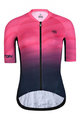 MONTON Cycling short sleeve jersey - CHOZE LADY - blue/pink