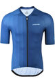 MONTON Cycling short sleeve jersey - INK PAINTING - blue