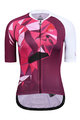 MONTON Cycling short sleeve jersey - FLAMINGO LADY - pink/white