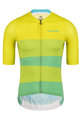 MONTON Cycling short sleeve jersey - SUU - light blue/yellow