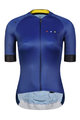 MONTON Cycling short sleeve jersey - VERVE LADY - blue