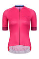 MONTON Cycling short sleeve jersey - VERVE LADY - red/pink