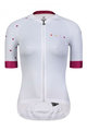 MONTON Cycling short sleeve jersey - VERVE LADY - white
