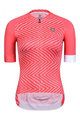 MONTON Cycling short sleeve jersey - DIVERSION LINE LADY - pink