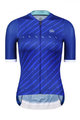 MONTON Cycling short sleeve jersey - WINAIN LADY - blue
