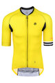MONTON Cycling short sleeve jersey - LONDON - yellow