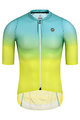 MONTON Cycling short sleeve jersey - SPACE - yellow/green
