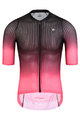 MONTON Cycling short sleeve jersey - SPACE - black/red