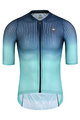 MONTON Cycling short sleeve jersey - SPACE - green/blue