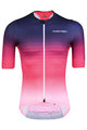 MONTON Cycling short sleeve jersey - SAIUN - black/red