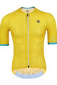 MONTON Cycling short sleeve jersey - QUEST - light blue/yellow