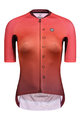 MONTON Cycling short sleeve jersey - NEON LADY - red