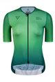 MONTON Cycling short sleeve jersey - EARTH LADY - green