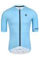 MONTON Cycling short sleeve jersey - FAKIE - light blue